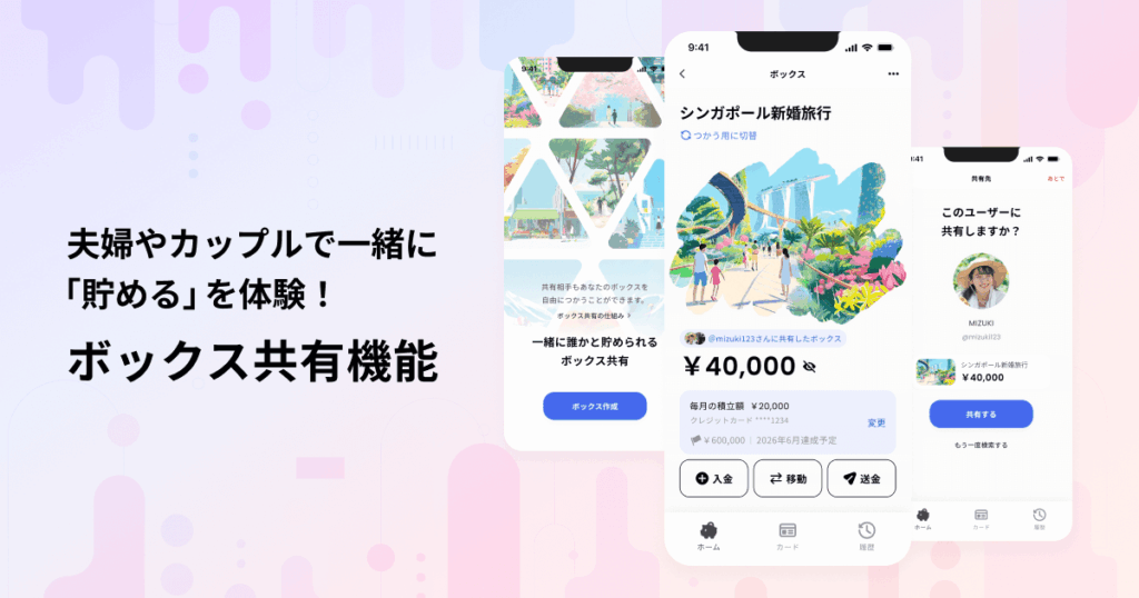 ボックス共有機能